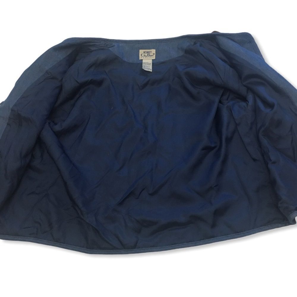 Koret Multicolor Patchwork Blazer - Blue, Red, Br… - image 2